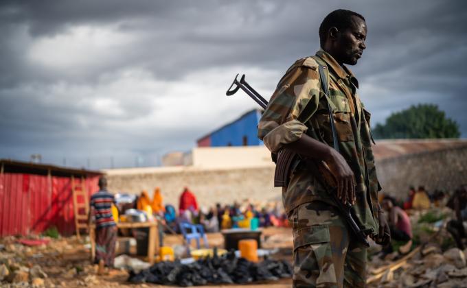 Somali soldier 